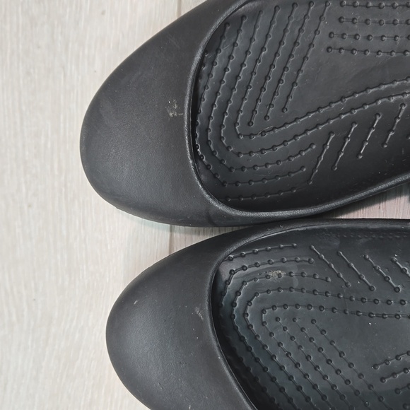 Crocs Women Alice Mary Jane Rubber Clog Mule Flats shoes sz 10 - Picture 6 of 12